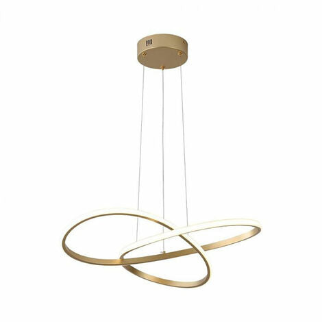 Courbe Étoilée LED — L'élégance suspendue